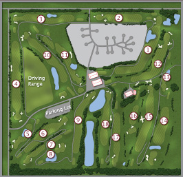 Eagle Rock Golf Course Map