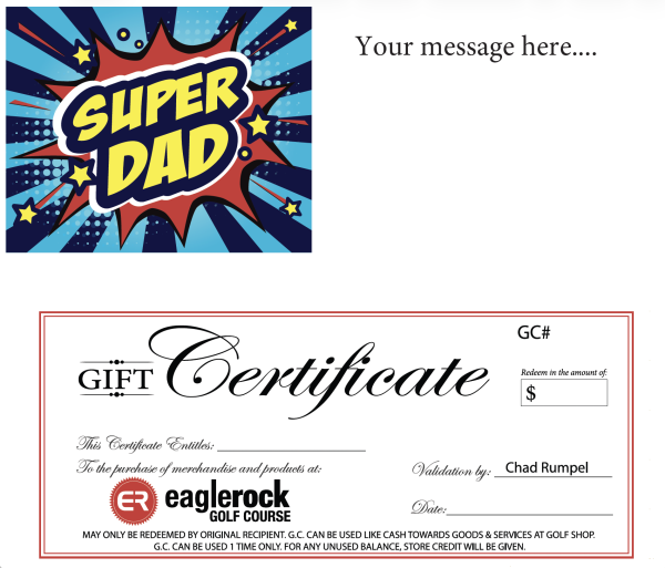 Dad Voucher Super Dad Image